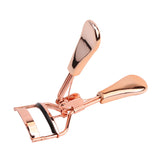 Stainless Steel Rose Gold Eyelash Clip Press Type Eyelash Curler - WOMONA.COM