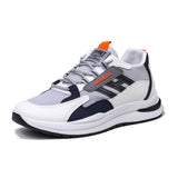 Men Sneakers White Sports Shoes Running Walking - WOMONA.COM