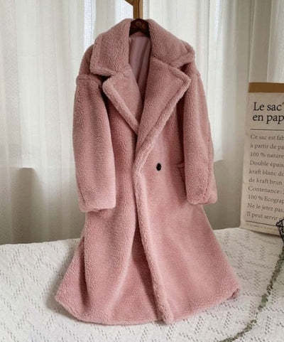 Loose Fur Integrated Faux Fur Coat Women