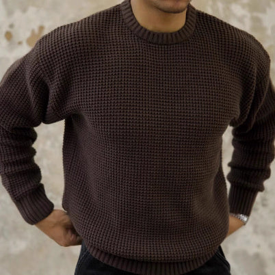 Men's Waffle Base Ride Knitwear American Retro