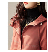 Autumn Windbreaker Korean Fashion Overcoat