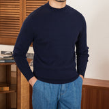 Commuter Sheep Wool Base Shirt For Men Slim Fit - WOMONA.COM