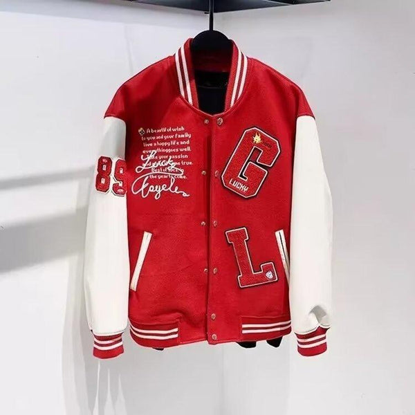 Chaqueta con capucha de moda para uniforme de béisbol