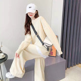 Women's Graceful And Fashionable Fake Two Pieces Sweaters Suit - WOMONA.COM