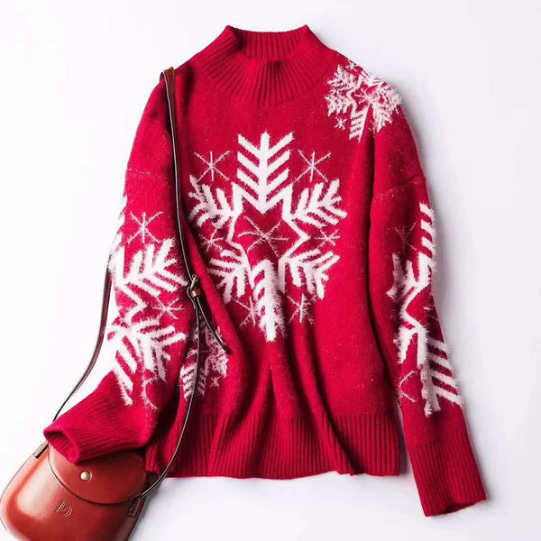Christmas Sweater Girl - WOMONA.COM