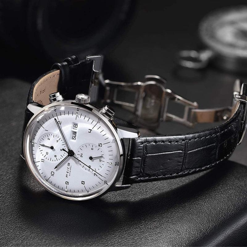 Mechanical Watch Luminous Simplicity Belt - WOMONA.COM