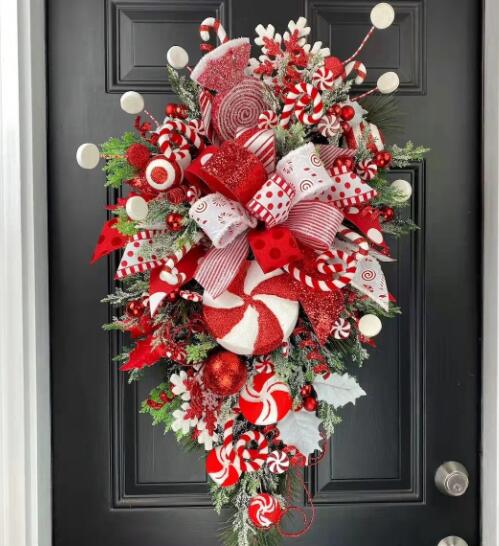 Door Hanging Christmas Wall Decoration - WOMONA.COM