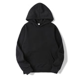 Long-sleeved Hoodie Casual Solid Color Sweater