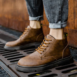 Casual Sports Shoes Plus Cashmere Martin Boots Men - WOMONA.COM