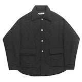 Men's Lapel Super Loose Silhouette Big Pocket Cotton Coat - WOMONA.COM