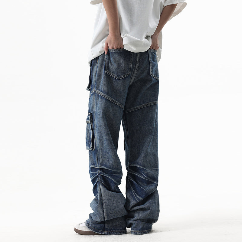 Multi-Pocket-Workwear-Jeans für Männer und Frauen