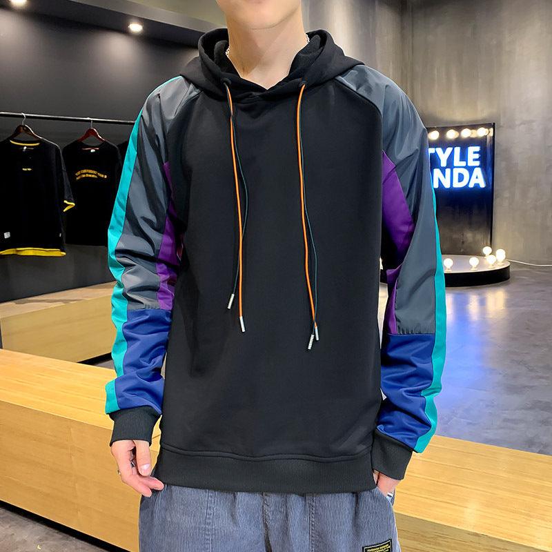 Fashion Men's Simple Casual Hooded Sweater - WOMONA.COM