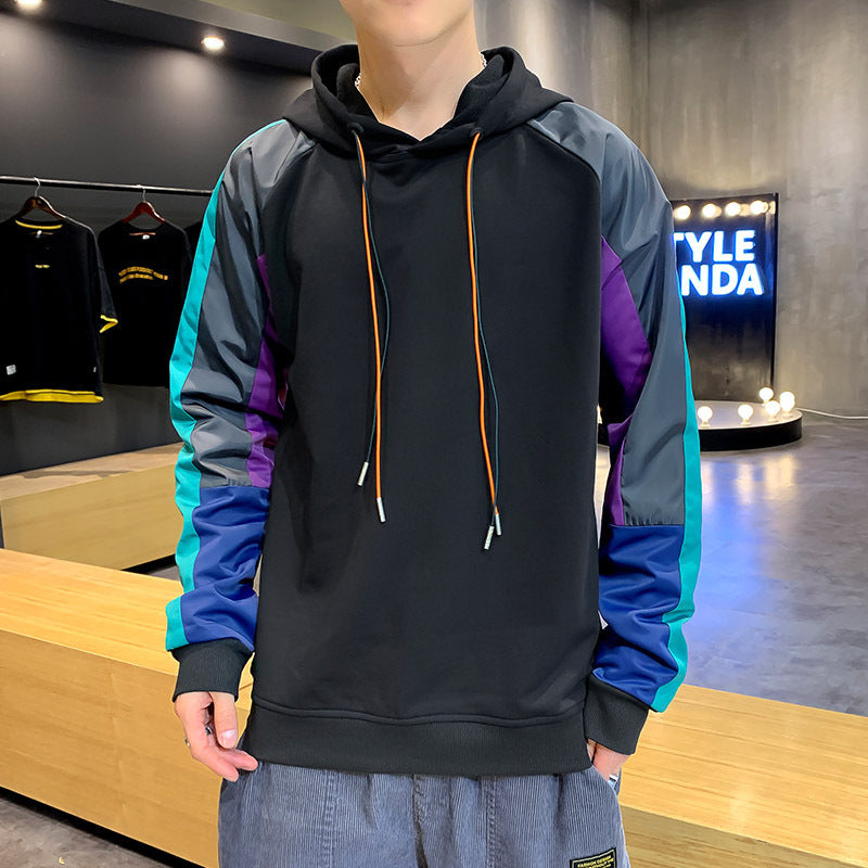 Fashion Men's Simple Casual Hooded Sweater