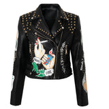 New Jacket Leather Fashion Personality Women's - WOMONA.COM