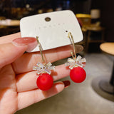 Christmas Women's Fashion Earrings - WOMONA.COM