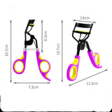 Double Color Curling Eyelash Curler Aid Women's Portable - WOMONA.COM