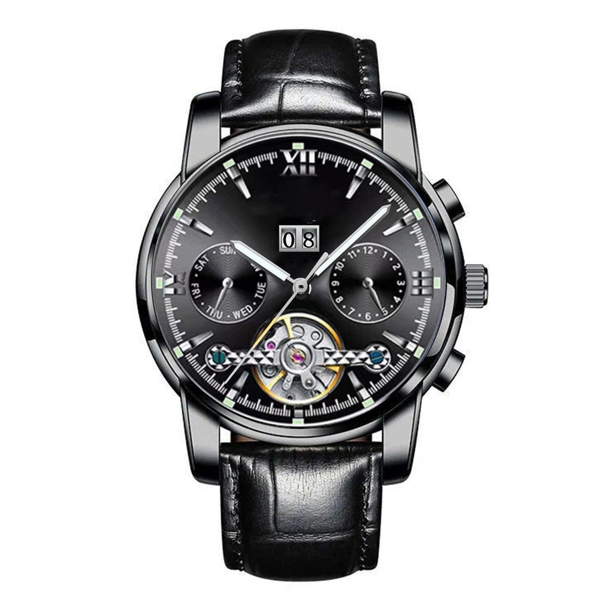 Fully Automatic Multifunctional Mechanical Watch - WOMONA.COM