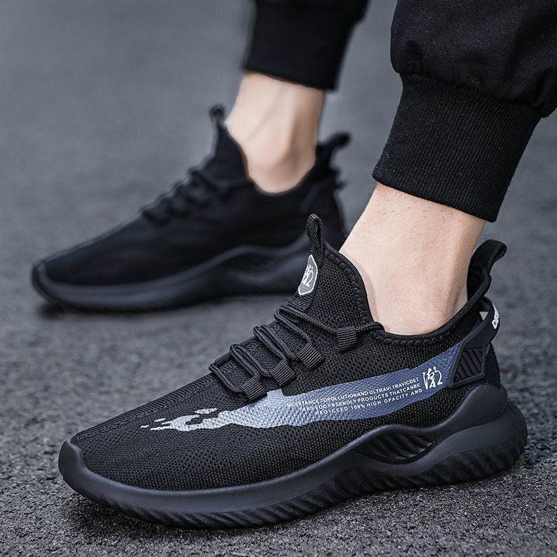 Men Sneakers Lightweight Breathable Walking Shoes Men - WOMONA.COM