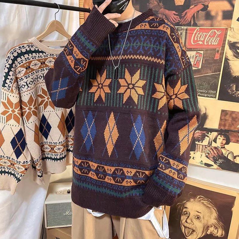 Loose And Lazy Style Sweater Men - WOMONA.COM