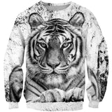 3D Personalized Animal Pattern Sports Top Unisex Tiger Series Hoodie - WOMONA.COM