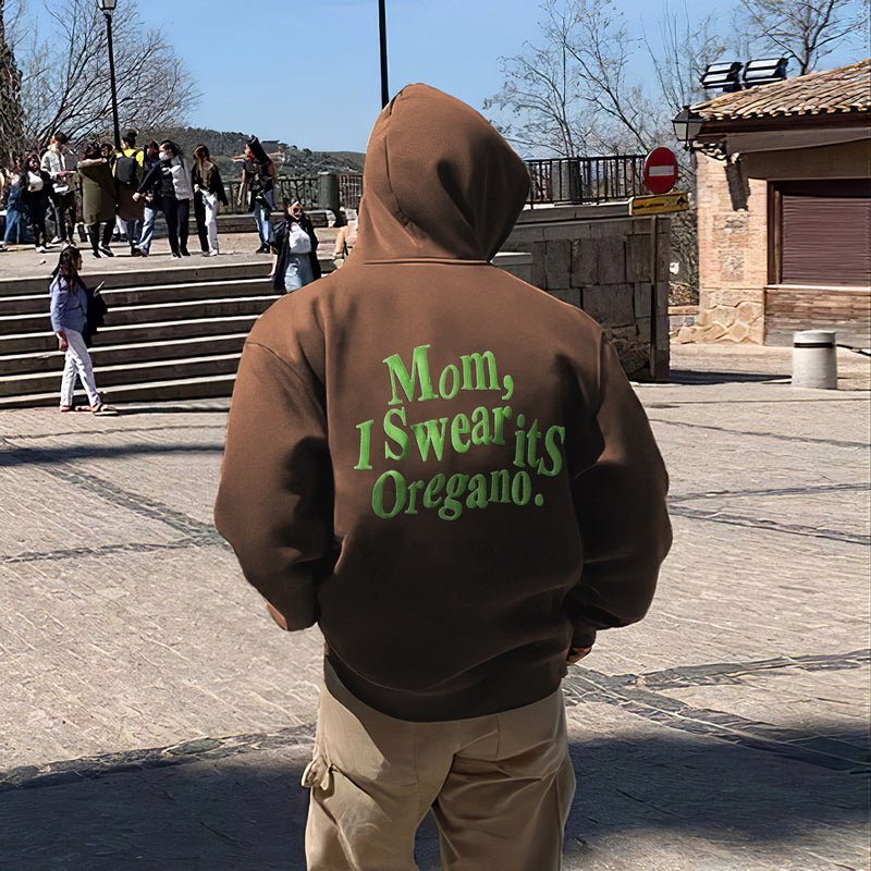 Neuer Hoodie für Männer und Frauen, gebürsteter Hoody mit Buchstabendruck