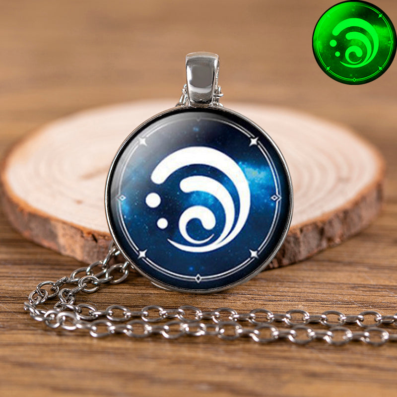 Genshin Impact Glow In The Dark Necklace - WOMONA.COM