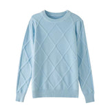 Fashion Woolen Sweater Men's Solid Color - WOMONA.COM