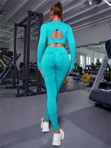 Leggings Sports Gym Sportswear Outfits - WOMONA.COM