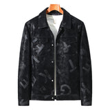 Spring And Autumn Thin Men's Lapel Leather Jacket - WOMONA.COM