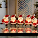 Christmas Decoration Atmosphere Ornamental Festoon Lamp Lights - WOMONA.COM