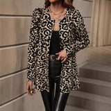 New Leopard Cardigan Sweater Coat - WOMONA.COM