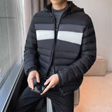 Thickened Cotton-padded Down Hoodie Padded Coat - WOMONA.COM