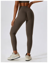 Quick-drying Nude Feel Hip Raise Yoga Pants Women's Outdoor Leggings