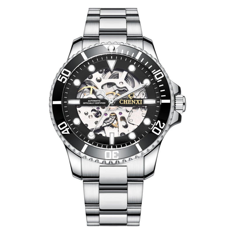 Fashion Waterproof Men's Mechanical Watch - WOMONA.COM