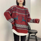 Fashion Sheep Wool Knitted Sweater - WOMONA.COM