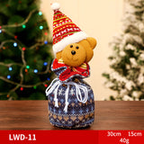 Christmas Gift Portable Brushed Gift Bag - WOMONA.COM