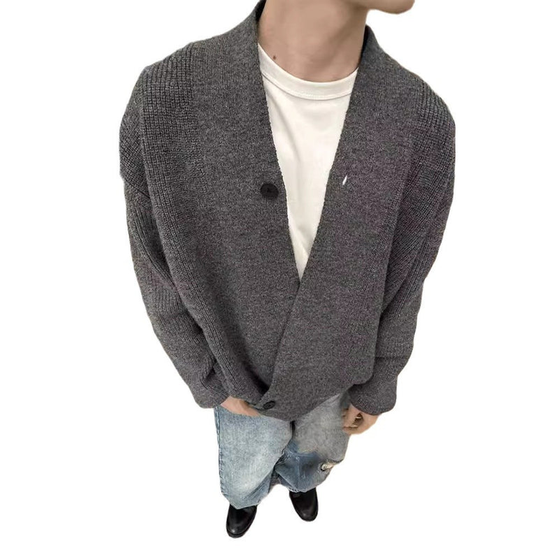 Sweater Cardigan Coat Men's Spring And Autumn