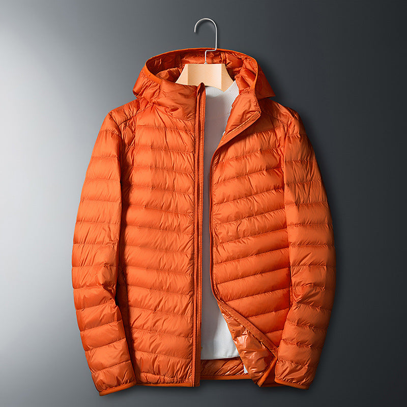 Hooded Lightweight Down Jacket