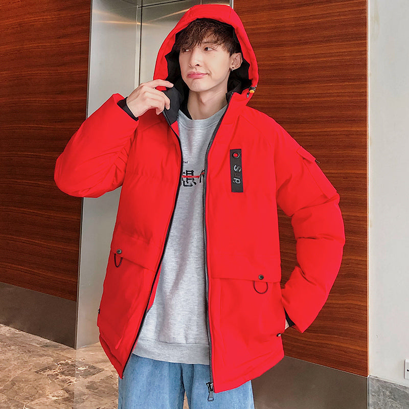 Men's Casual Zip-Front Insulated Jacket