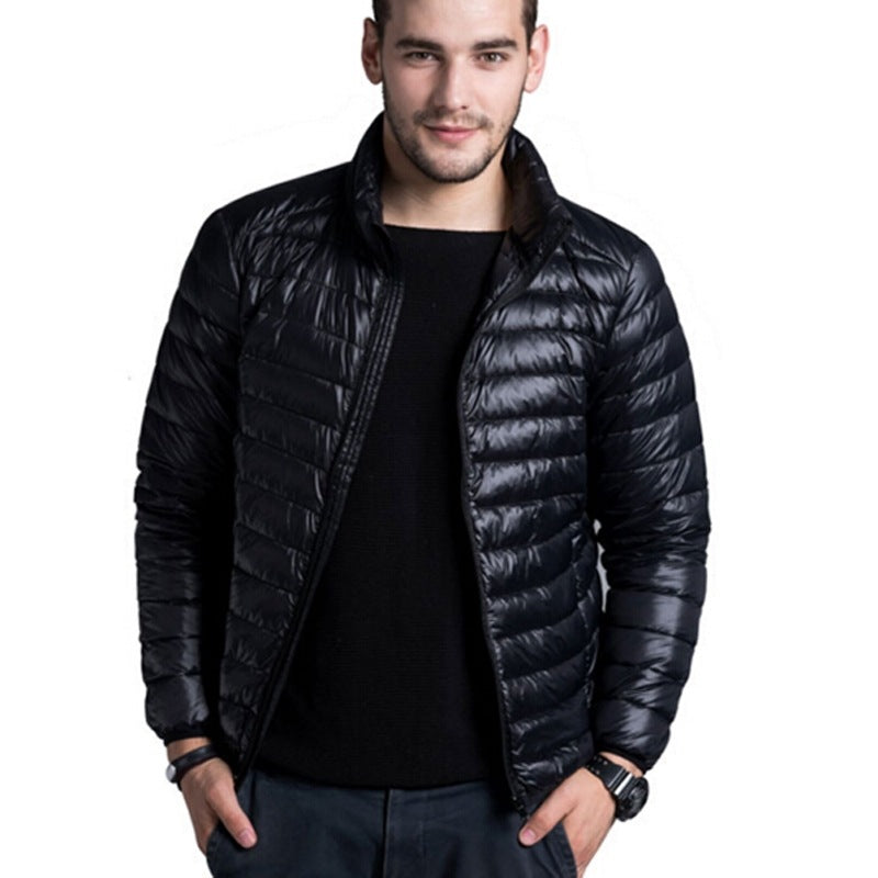 Men's Hooded Duck-Down Winter Parka