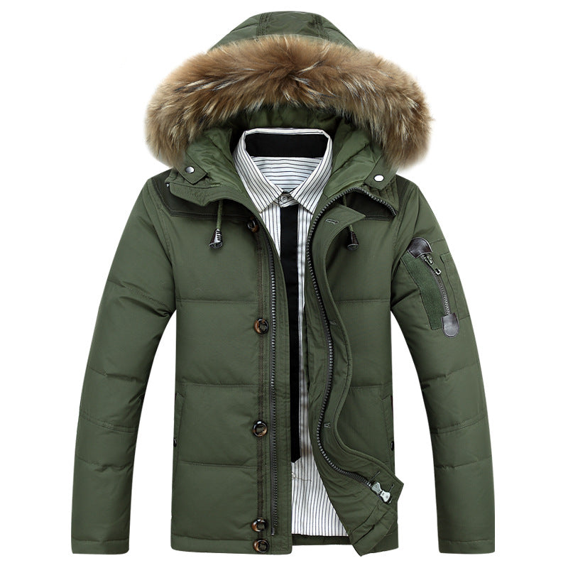 Men's Korean-Style Thick Down Jacket - product image 2