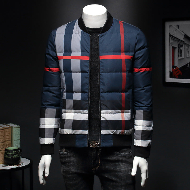 Multi-Pocket White-Duck-Down Lapel Jacket - product image 2
