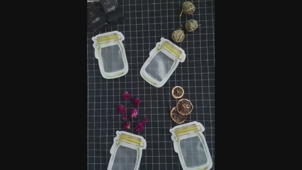 Reusable Snack Storage Bag Nut Biscuit Waterproof 