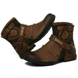 Men Cowboy Hiking Boots - WOMONA.COM