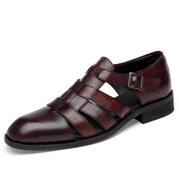 Formal Men's Comfortable Buckle Shoes - WOMONA.COM