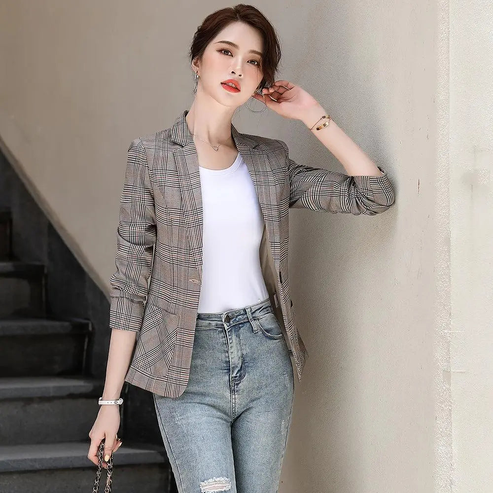 Casual Design Suit Jacket - WOMONA.COM
