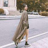 Fashion Slim Mid-length Coat Women Trendy - WOMONA.COM