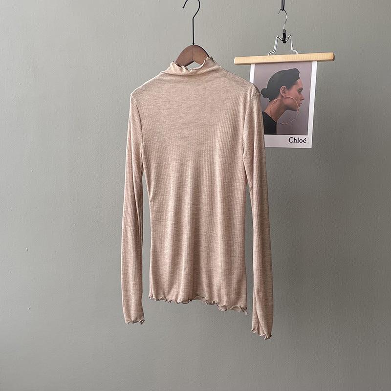 Half High  Shirt Top - WOMONA.COM