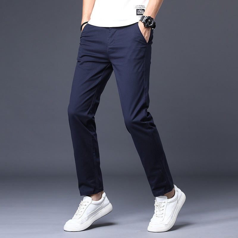 Men's Cotton Casual Pants - WOMONA.COM