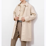 Casual Mid-length Trench Coat - WOMONA.COM